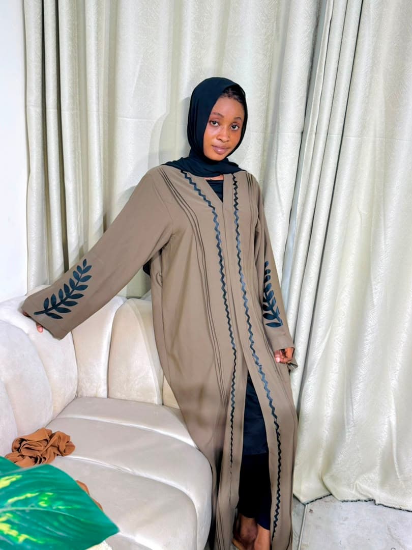 Modest Royal Brown Abaya